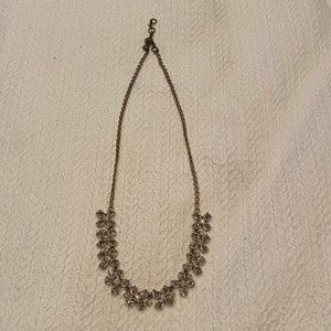 J crew jeweled necklace long